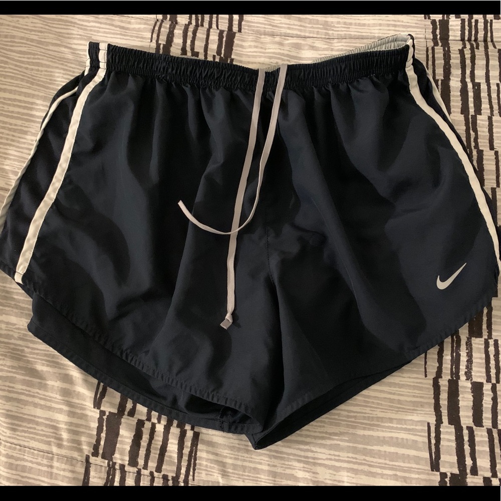 Navy blue Nike shorts